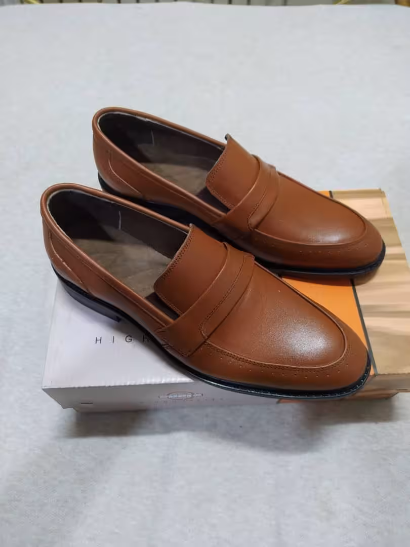 کفش مردانه طبی تمام چرم کد 2947