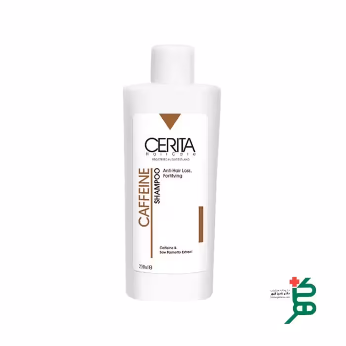 شامپو ضد ریزش و محرک رشد مو حاوی کافیین سریتا