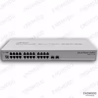 روتر سوئیچ 24 پورت میکروتیک مدل CRS326-24G-2S RM
