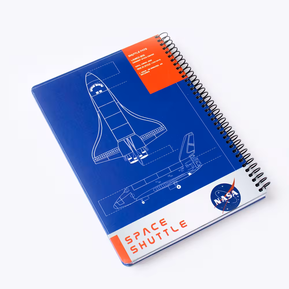 دفتر مدرسه خطدار SPACE SHUTTLE ناسا (PUZZLE)
