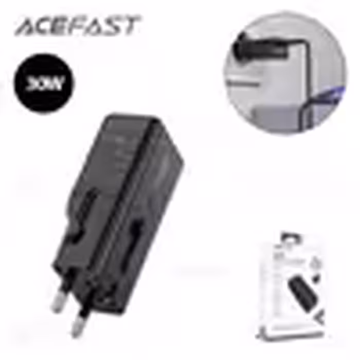 شارژر دیواری و مبدل برق ایس فست ACEFAST Z7 PD30W GaN Fast Charger توان 30 وات