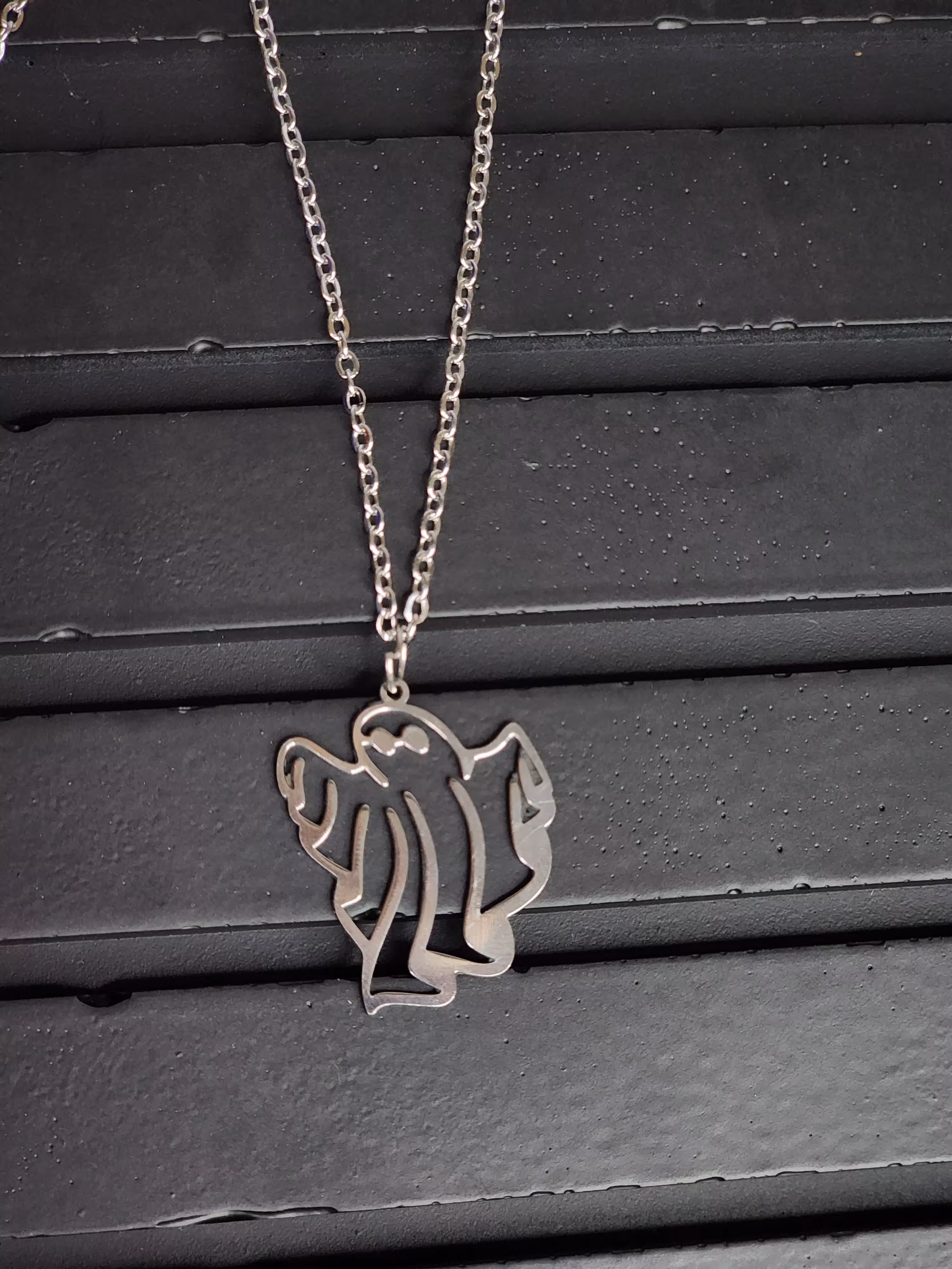 گردنبند استیل فیگور روح