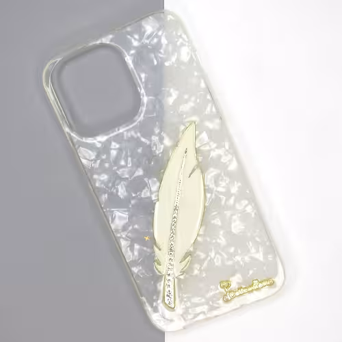 قاب ایفون 14 پرومکس ژله ای طرح پر