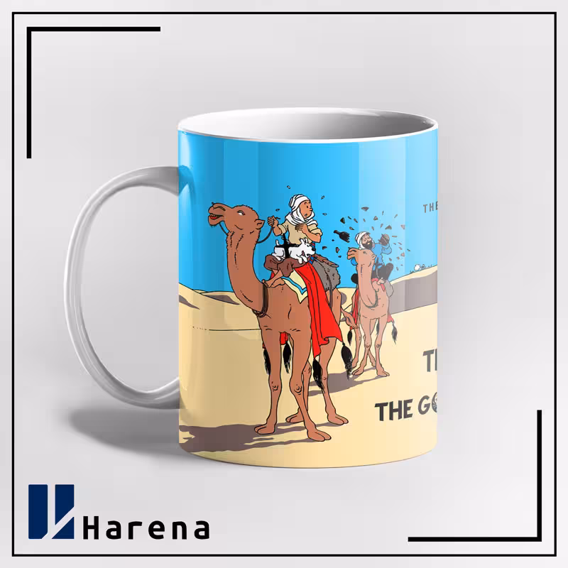 ماگ خرچنگ پنجه طلایی