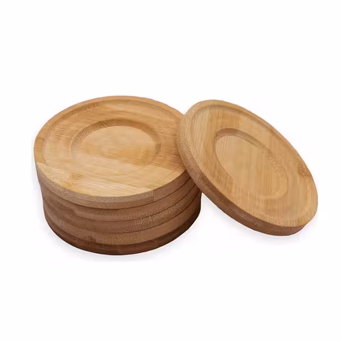 زیر لیوانی مدل وادی طرح گرد بسته شش عددی | کالا مکس