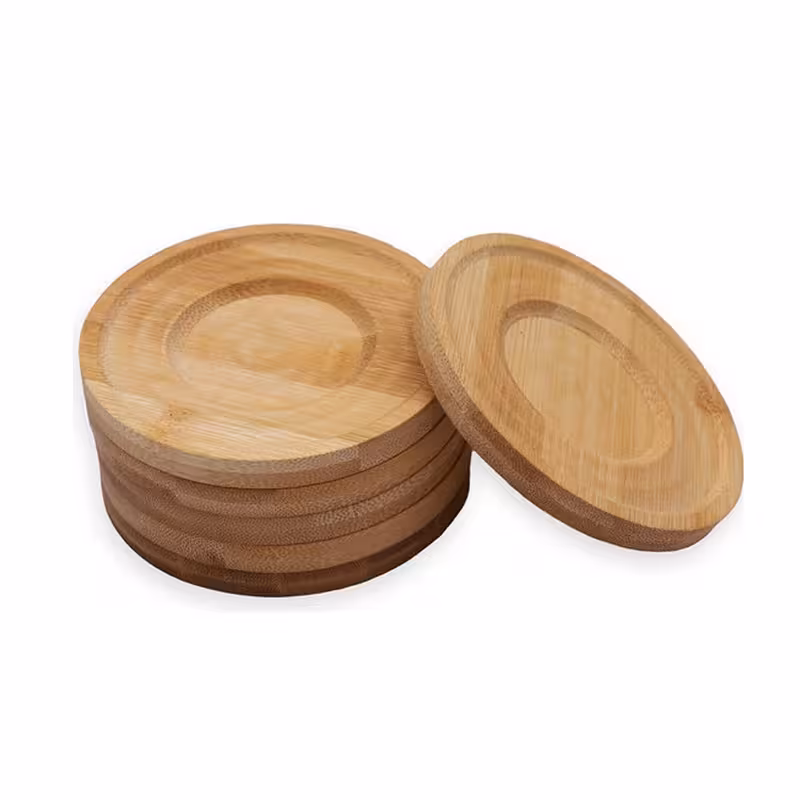 زیر لیوانی مدل وادی طرح گرد بسته شش عددی | کالا مکس