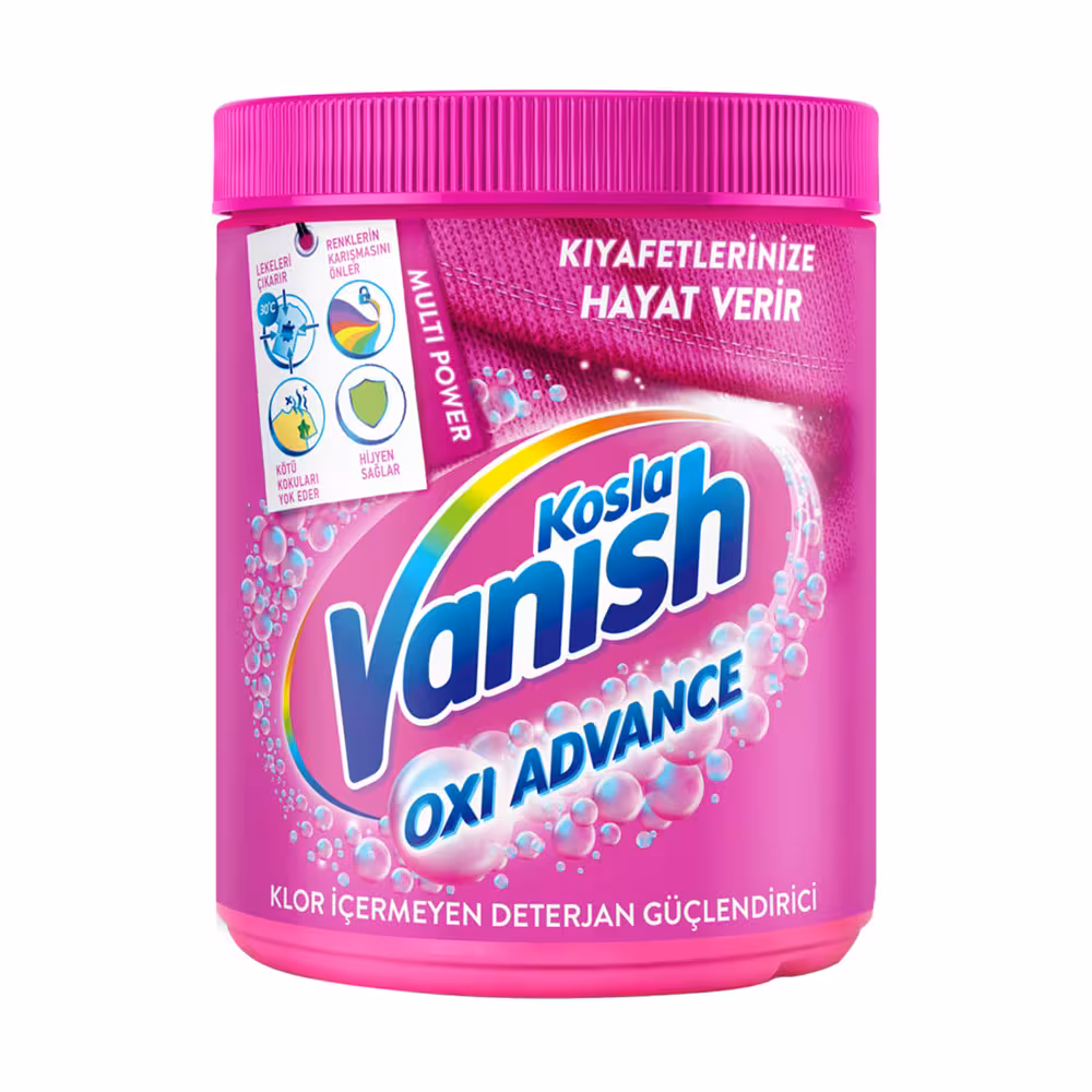 پودر لکه بر لباس ونیش مدل Oxi Advance مخصوص لباس های رنگی 400 گرم