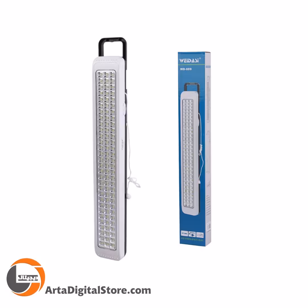 چراغ اضطراری شارژی ویداسی Weidasi WD-889 Emergency Light White
