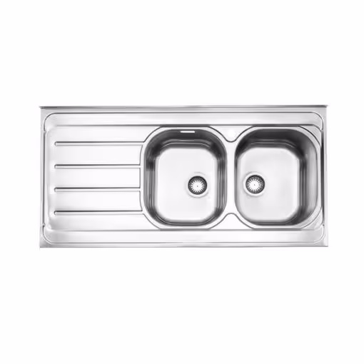 سینک استیل البرز لگن روکار 72660