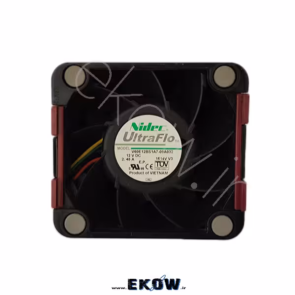 فن 6*6 NIDEC 12v (فن NIDEC ULTRAFLO-V60E-12BS-1A7-09A032 12V 245A )
