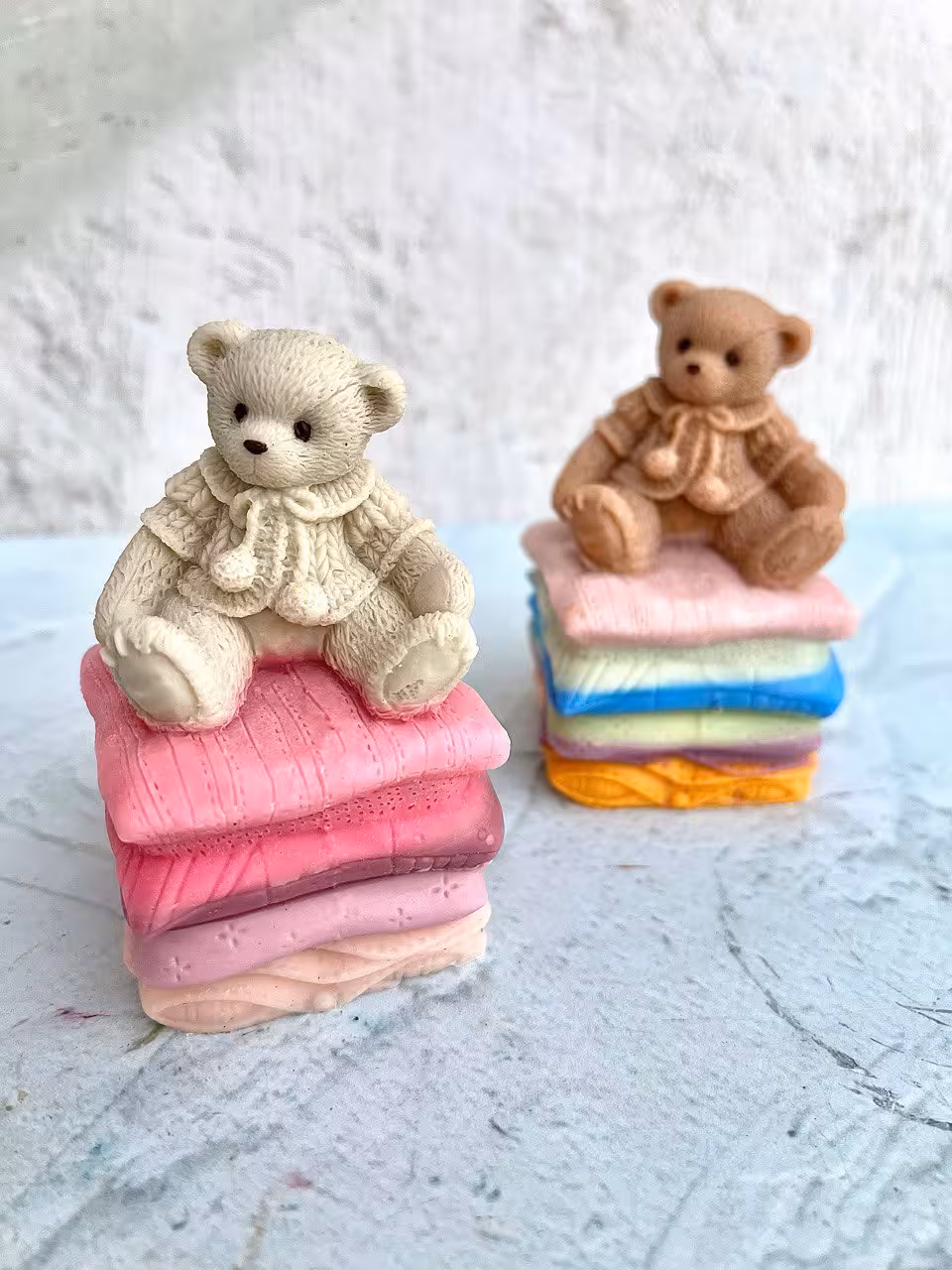 قالب سیلیکونی تدی روی بالش