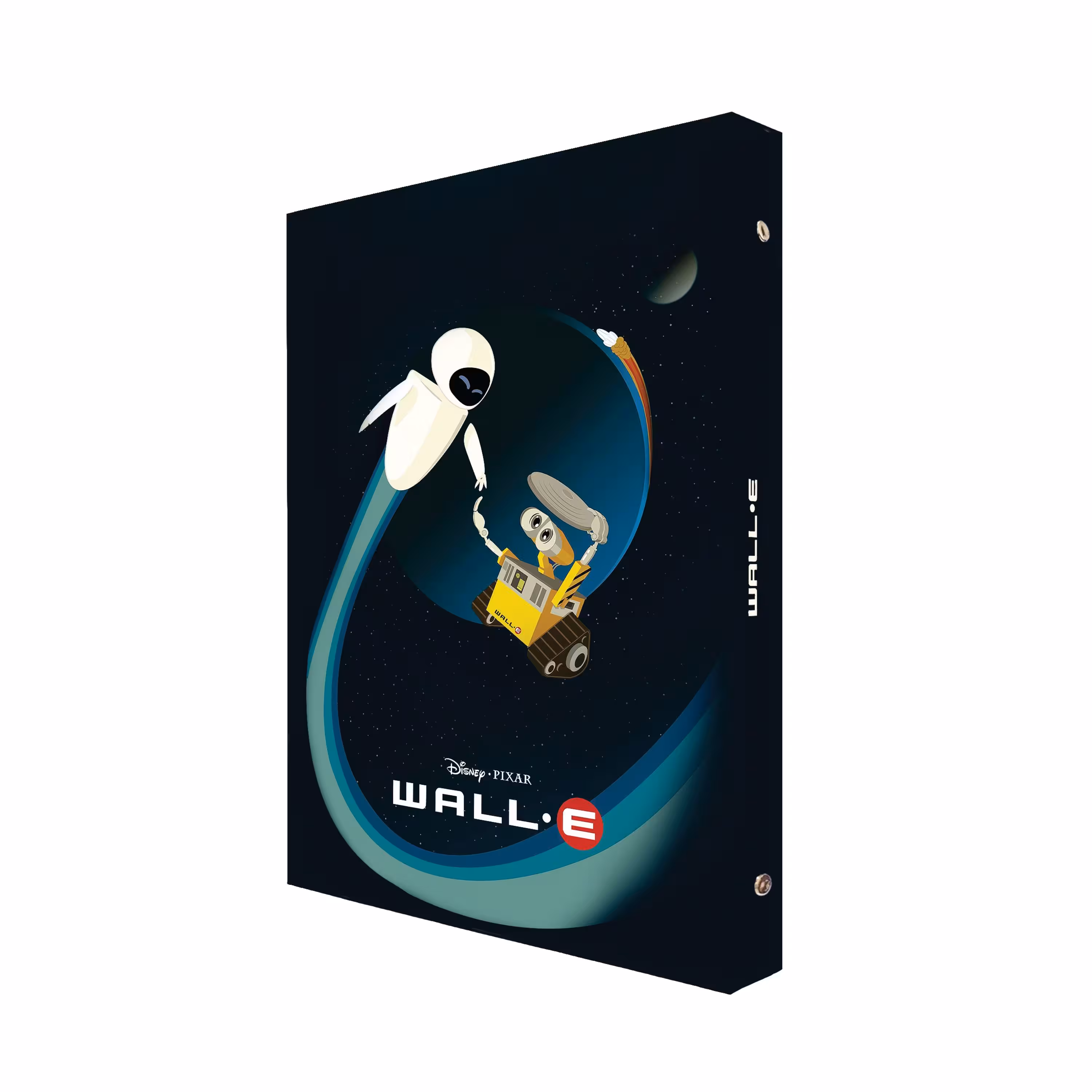 دفتر کلاسوری 100 برگ پدیده نقش مدل 26 حلقه کالکشن انیمیشن طرح والی wall.e کد 04