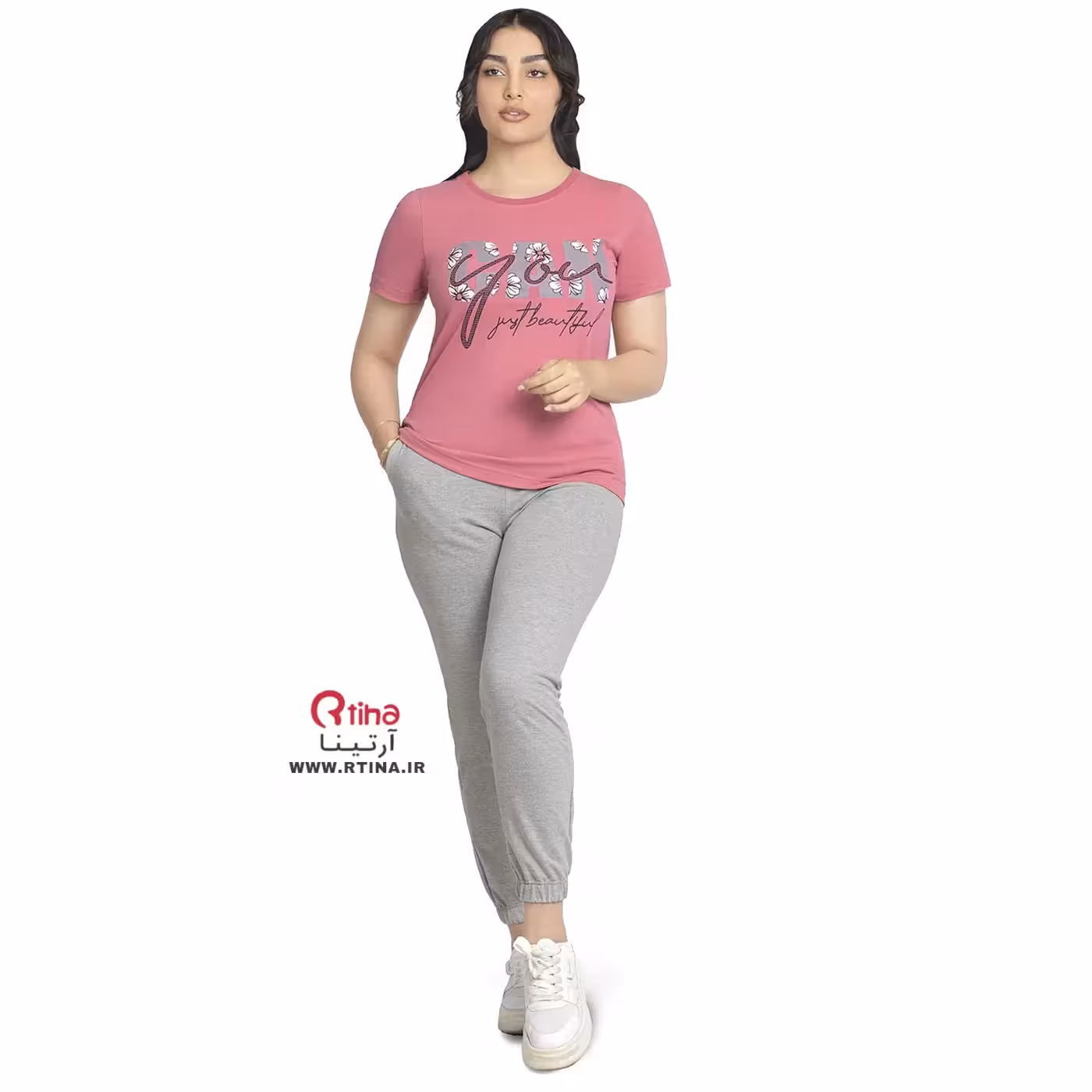 ست لباس راحتی زنانه شیک طرح اسپرت you