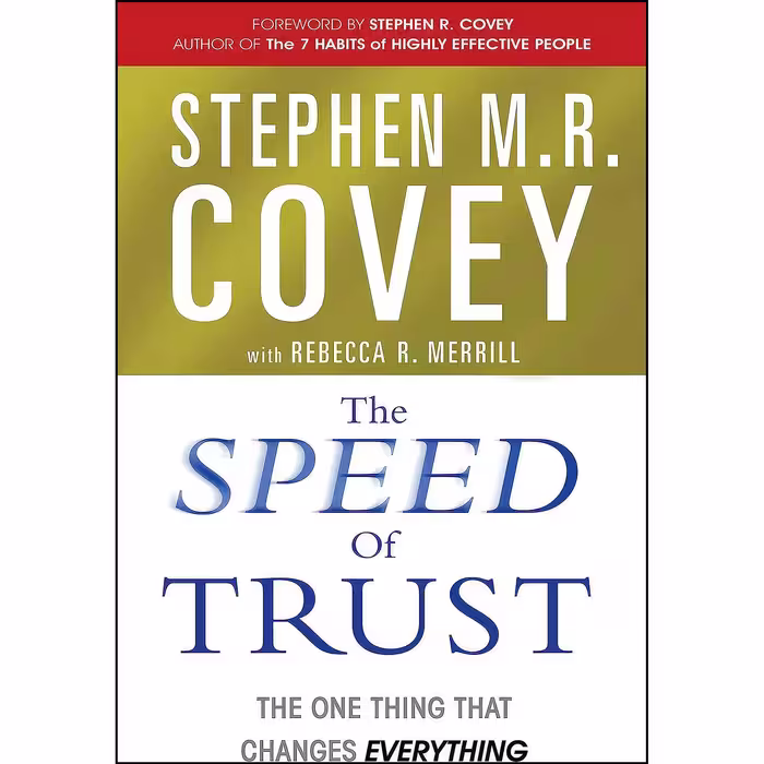 کتاب زبان اصلی The Speed of Trust اثر Stephen MR Covey انتشارات Pocket