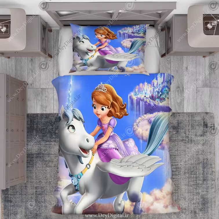 قیمت روتختی دخترانه طرح پرنسس سوفیا