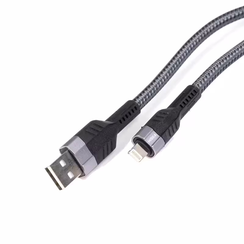 کابل تبدیل USB به لایتنینگ هیسکا مدل LX-305i طول 2 متر | HISKA