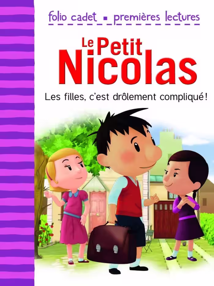 کتاب داستان فرانسوی نیکولای کوچولو LE PETIT NICOLAS – Les filles, c’est drôlement compliqué!