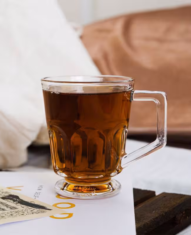 لیوان دسته دار مدل کازابلانکا دلی گلس deli glass