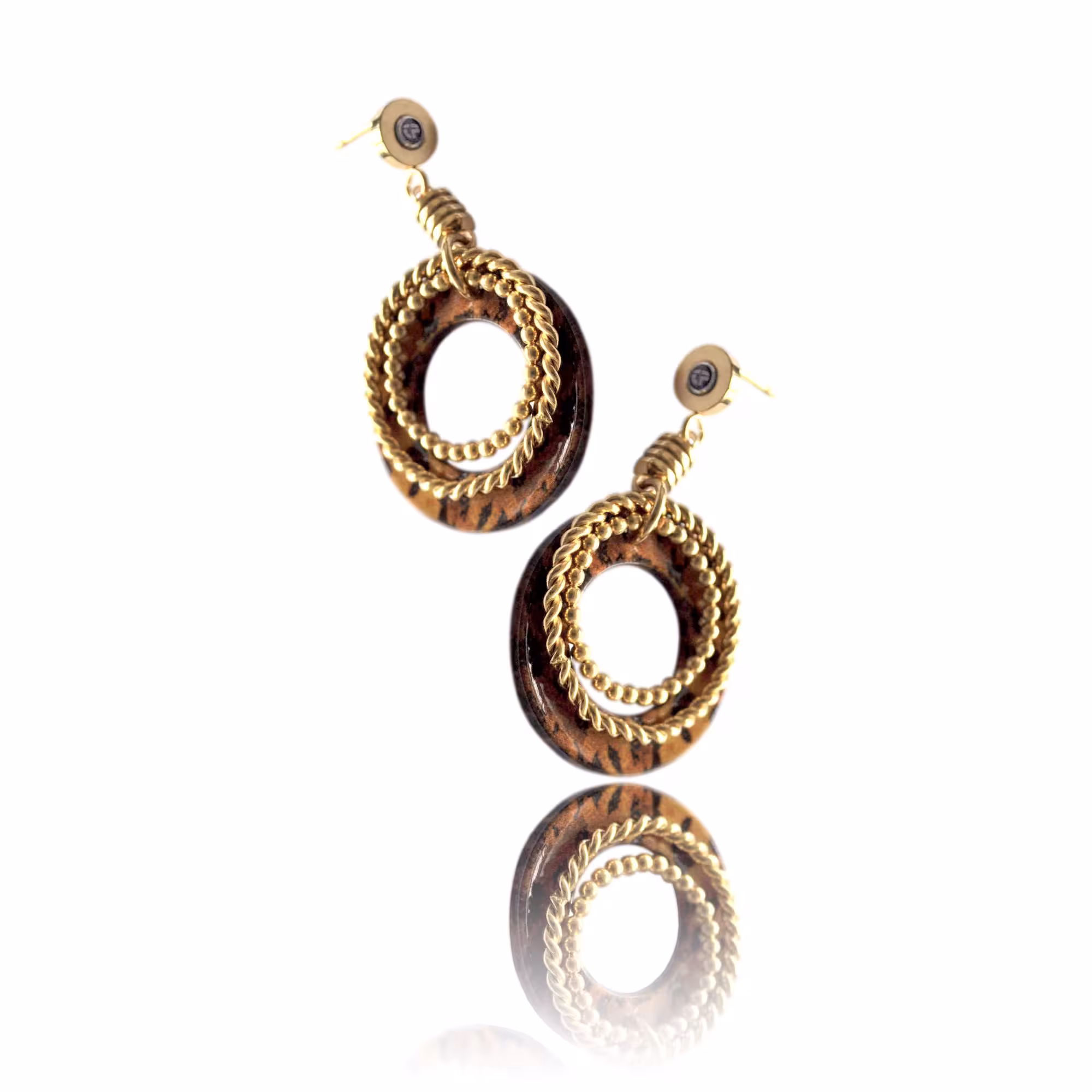 گوشواره زنانه تایم فورس مدل TS5123PLE