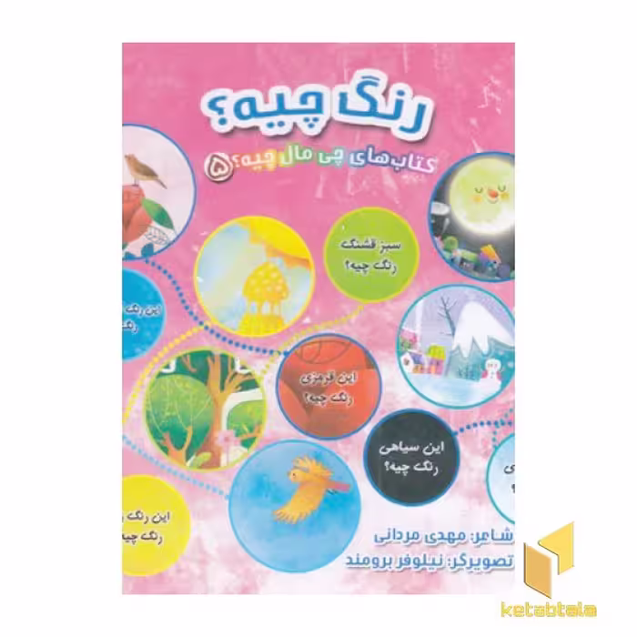 کتاب چی مال چیه 5- رنگ چیه؟ اثر مهدی مردانی، با نشر سایه گستر