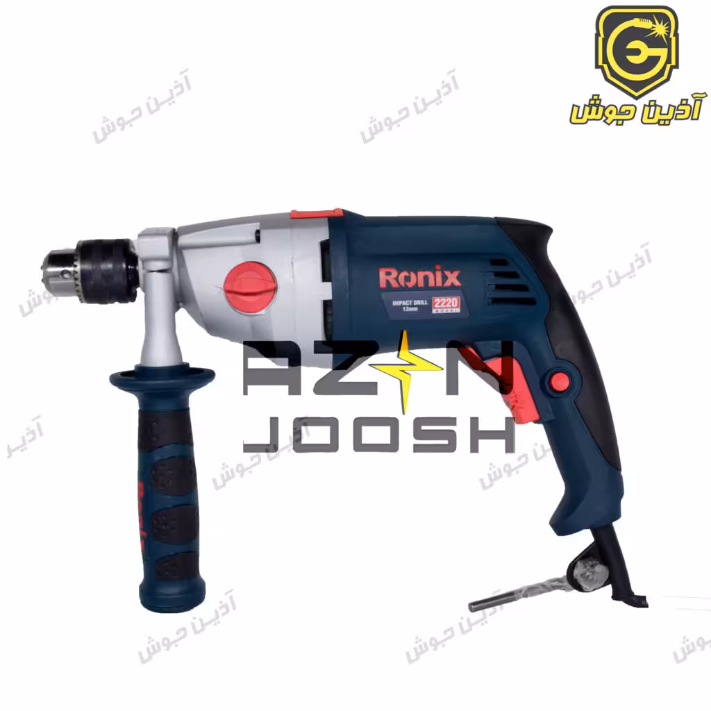 دریل چکشی گیربکسی 13 م.م 1050 وات رونیکس Ronix مدل 2220