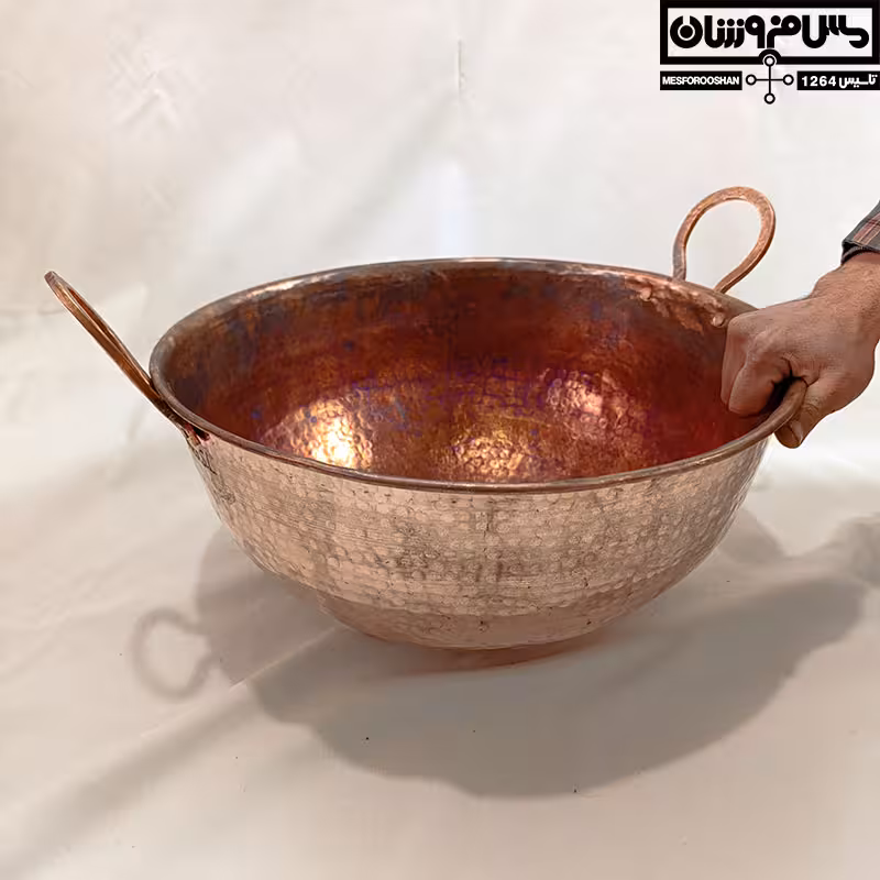 پاتیل مسی سوهان پزی مدل دراژه