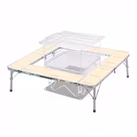 میز کمپینگ تاشو دو تکه کووا مدل Firecamp II