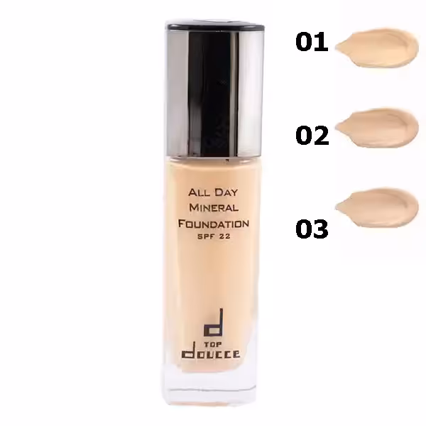 کرم پودر با دوام دوسه اس پی اف 22 رنگ روشن شماره 01 حجم 30 میل