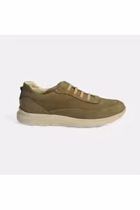 کفش های کژوال مردانه روزانه چرم NUBUK COMFORT GREEN Desa
