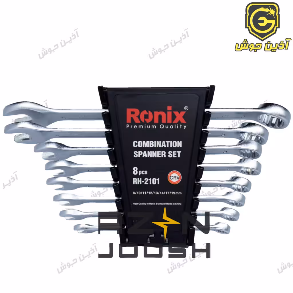 ست آچار یکسر رینگی کارتی 8 عددی رونیکس Ronix مدل RH-2101