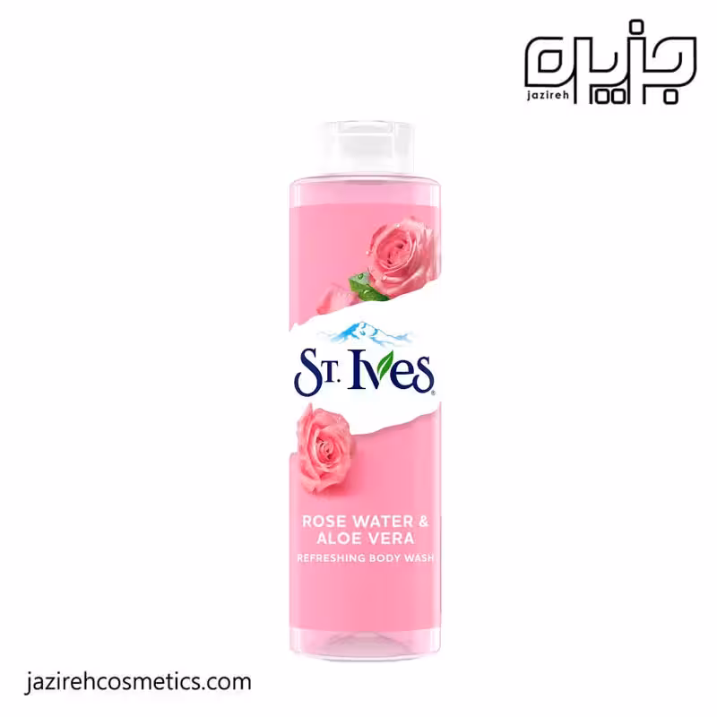 شامپو بدن سنت ایوز مدل گل رز و آلوئه‌ورا