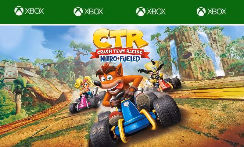 سی دی کی بازی Crash™ Team Racing Nitro-Fueled ایکس باکس (Xbox)