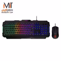 کیبورد و موس گیمینگ ام اس آی مدل FORGE GK100 COMBO