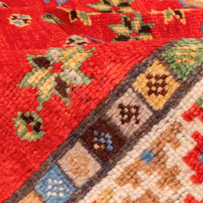 گبه قدیمی دستباف سه متری سی پرشیا کد 156008