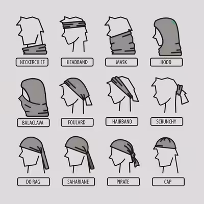 دستمال سر و گردن مدل SK-Pst-496d3