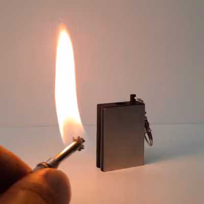 فندک مدل کبریتی طرح آسمان ابری کد DKD-739