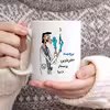 ماگ حس آمیزی طرح پرستار مدل برومند