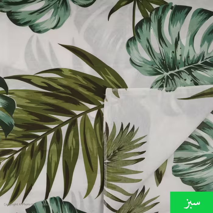 ملحفه آرین مدل روانداز طرح هاوایی یک نفره سایز 140x240 سانتی متر