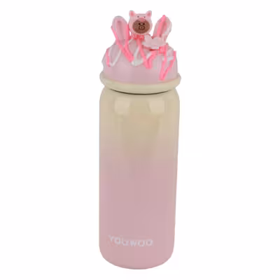 فلاسک کودک مدل YOUWOO طرح بستنی گنجایش 0.350 لیتر 