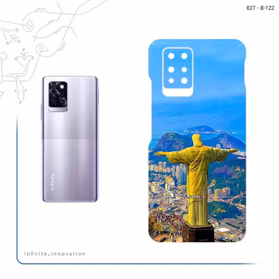 برچسب پوششی ماهوت مدل City of Rio de Janeiro مناسب برای گوشی موبایل اینفینیکس Note 10 Pro