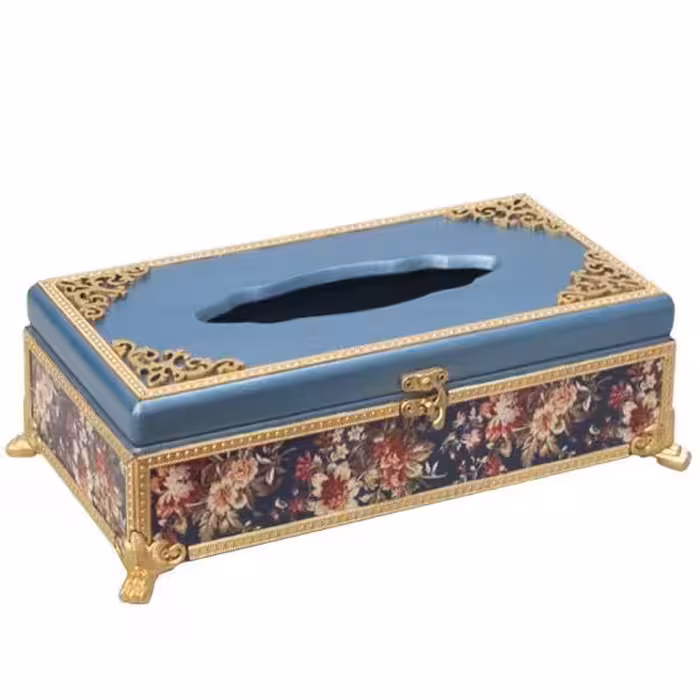 ست سطل و جای دستمال کاغذی مدل Sdj6