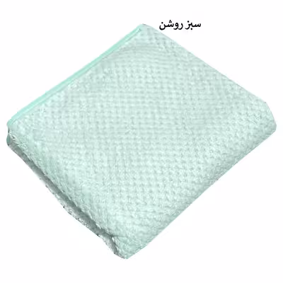 حوله دستی شایسته مدل نسترن سایز 35X75 سانتی متر