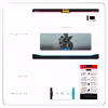 برچسب پوششی ماهوت مدل Motorcycling مناسب برای تبلت اپل iPad Pro 12.9 (GEN 3) 2018 A2014