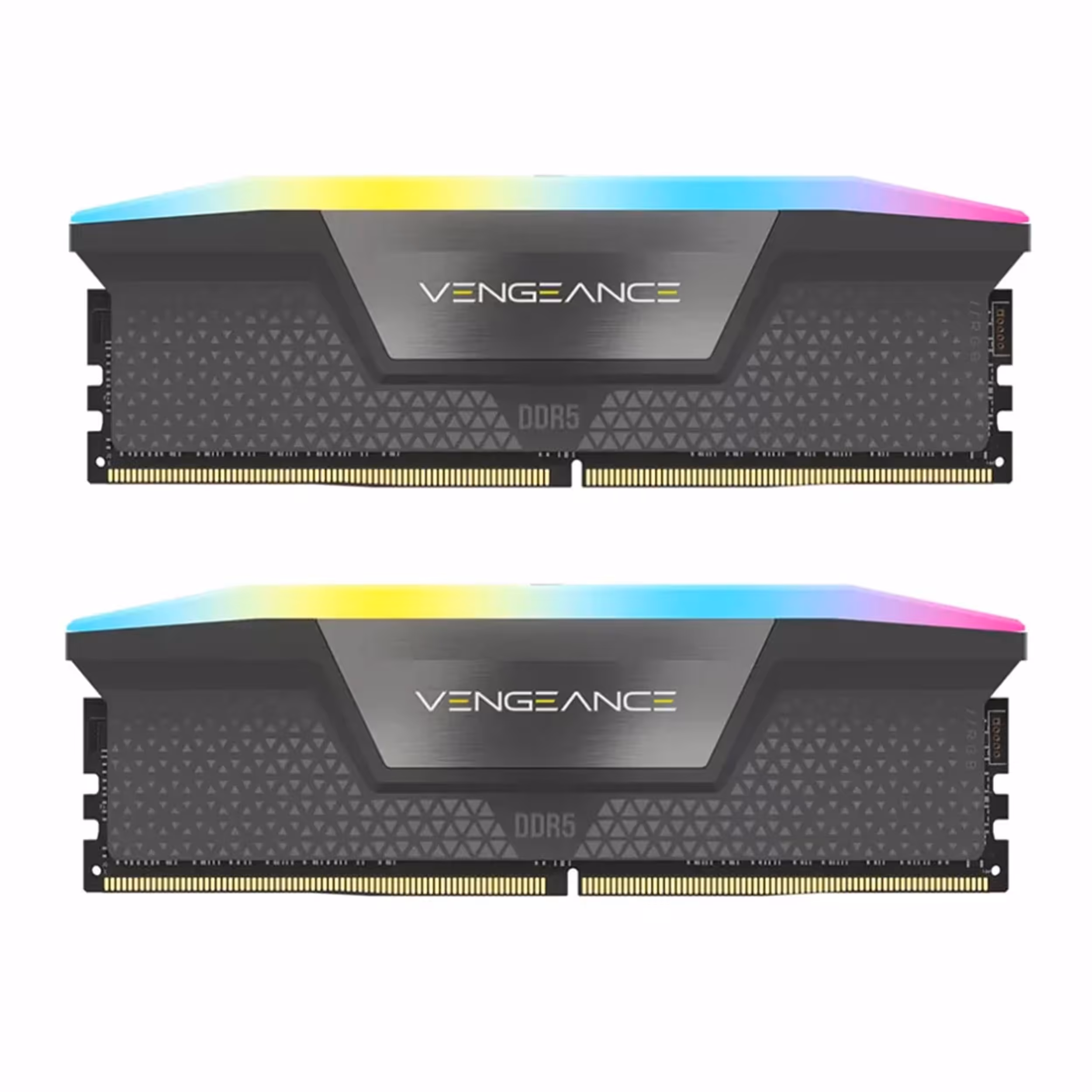 رم دسکتاپ DDR5 دو کاناله 5200 مگاهرتز CL40 کورسیر مدل VENGEANCE RGB ظرفیت64 گیگابایت