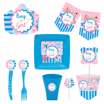  مجموعه 72 عددی تم تولد طرح تعیین جنسیت