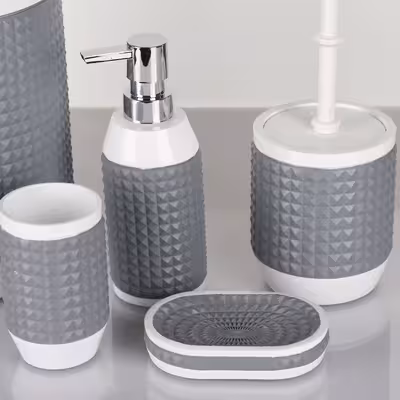 ست سرویس بهداشتی 5 پارچه دلفین مدل FN-22007