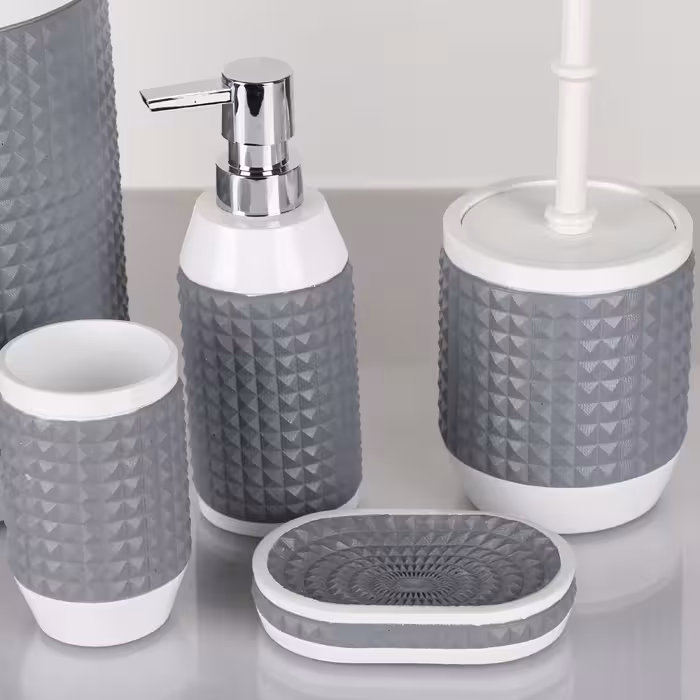 ست سرویس بهداشتی 5 پارچه دلفین مدل FN-22007