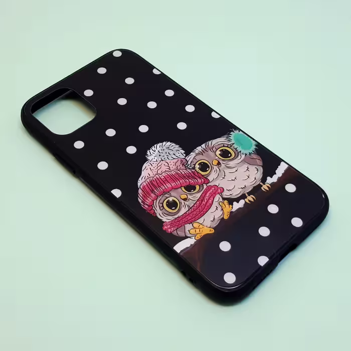 کاور طرح جغد کد 01 مناسب برای گوشی موبایل اپل Iphone 11 Pro