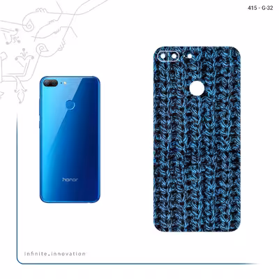 برچسب پوششی ماهوت مدل Fabric Texture 2 مناسب برای گوشی موبایل آنر 9 Lite