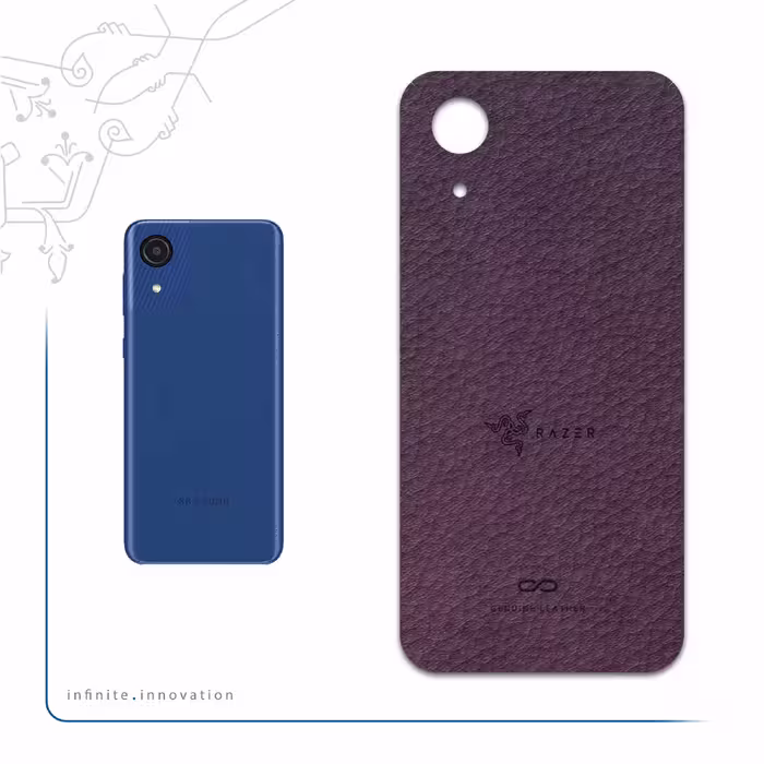 برچسب پوششی ماهوت مدل PL-RZR مناسب برای گوشی موبایل سامسونگ Galaxy A03 Core